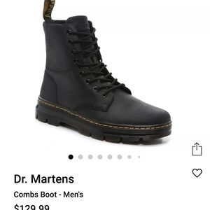 Dr. Martens Black Combs Men's Boot